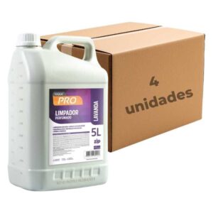 CAIXA 4 UN - LIMPADOR PERFUMADO LAVANDA