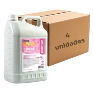 CAIXA 4 UN - LIMPADOR PERFUMADO FLORES FINAS