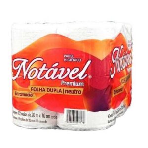 PAPEL HIGIENICO FOLHA DUPLA  NOTAVEL 6X12X20